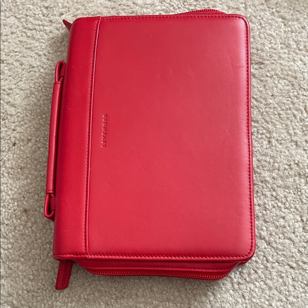 Levenger Red Home Office Planner